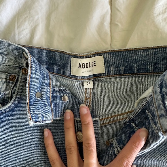 BNWOT Aritzia Agolde Parker Shorts - Picture 3 of 3